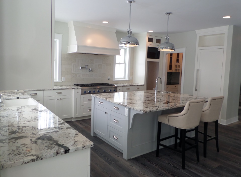 Custom kitchen cabinetry for high end home.